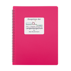 Mappe für Schulzeugnisse - individuell wie DU! 
