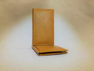 AKTION! Kalender Wechselsteckhülle Leder Orange 