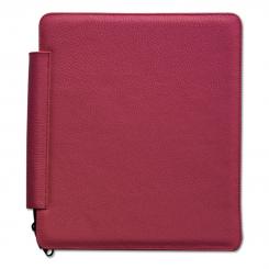 Großdruck-Bibelhülle Leder Pink 