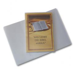 Buchumschläge und Hüllen flexibel, griffig und widerstandsfähig 