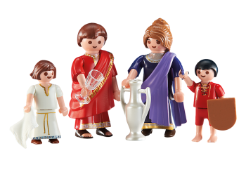 Spielfigur Römerfamilie 