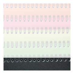 Brief/Dienstmappe - Kombi aus Zeitschriften- und Traktatformat (8 plus 8 Hüllen) schwarz