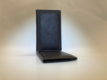 AKTION! Kalender Wechselsteckhülle Leder Schokobraun 