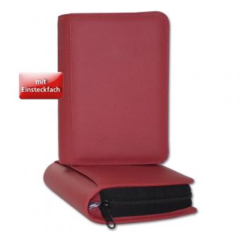 Silberbibel - Standardbibel Leder Karmesinrot ohne Prägung