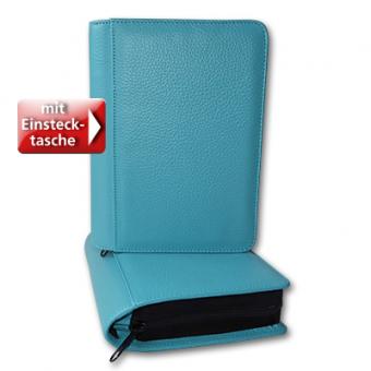 Silberbibel - Standardbibel Leder Türkis 