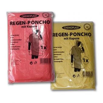 Regen-Poncho mit Kapuze 