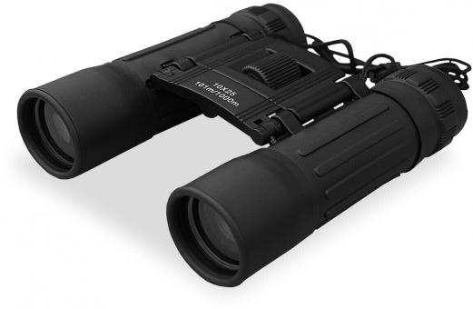 FERNGLAS faltbar 10X25 schwarz 