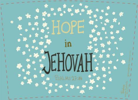 Thermobecher "Hope in Jehovah"